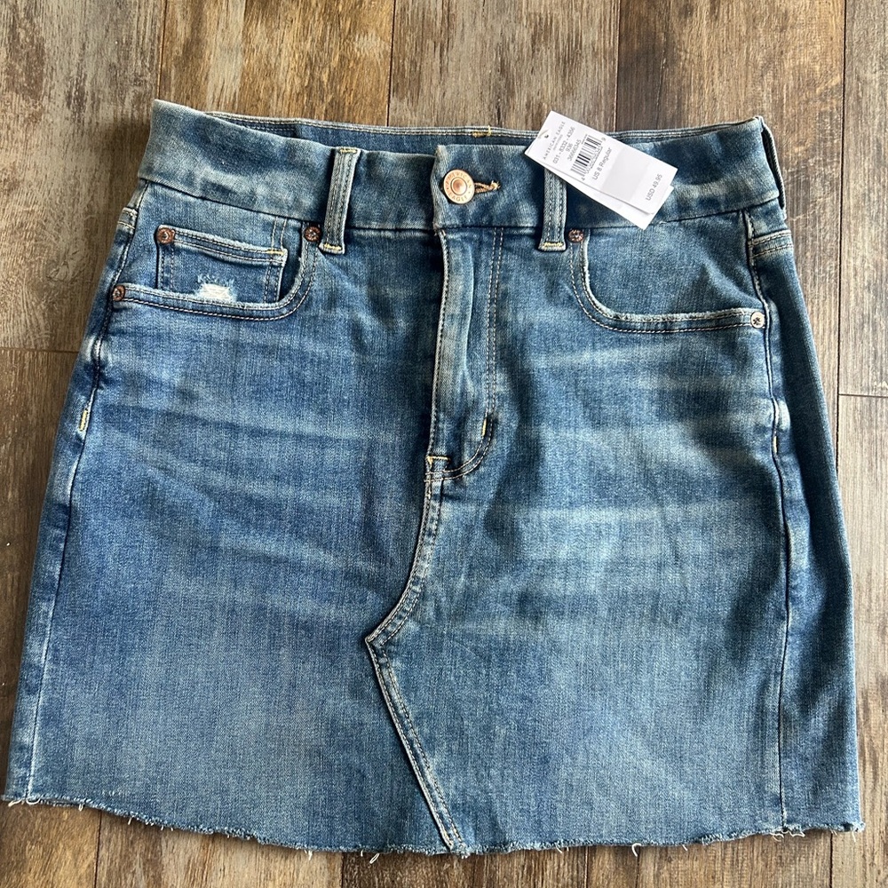 American Eagle Denim Mini Skirt